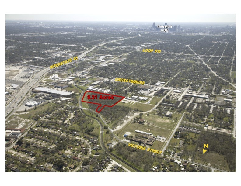 0 Victoria Drive Houston, TX 77022 - Photo 10 of 10 Previous years aerial. Easy access to I-45 Hwy, 610 loop. 7 Minutes from Downtown and Galleria.