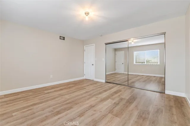 a view of backyard of a house