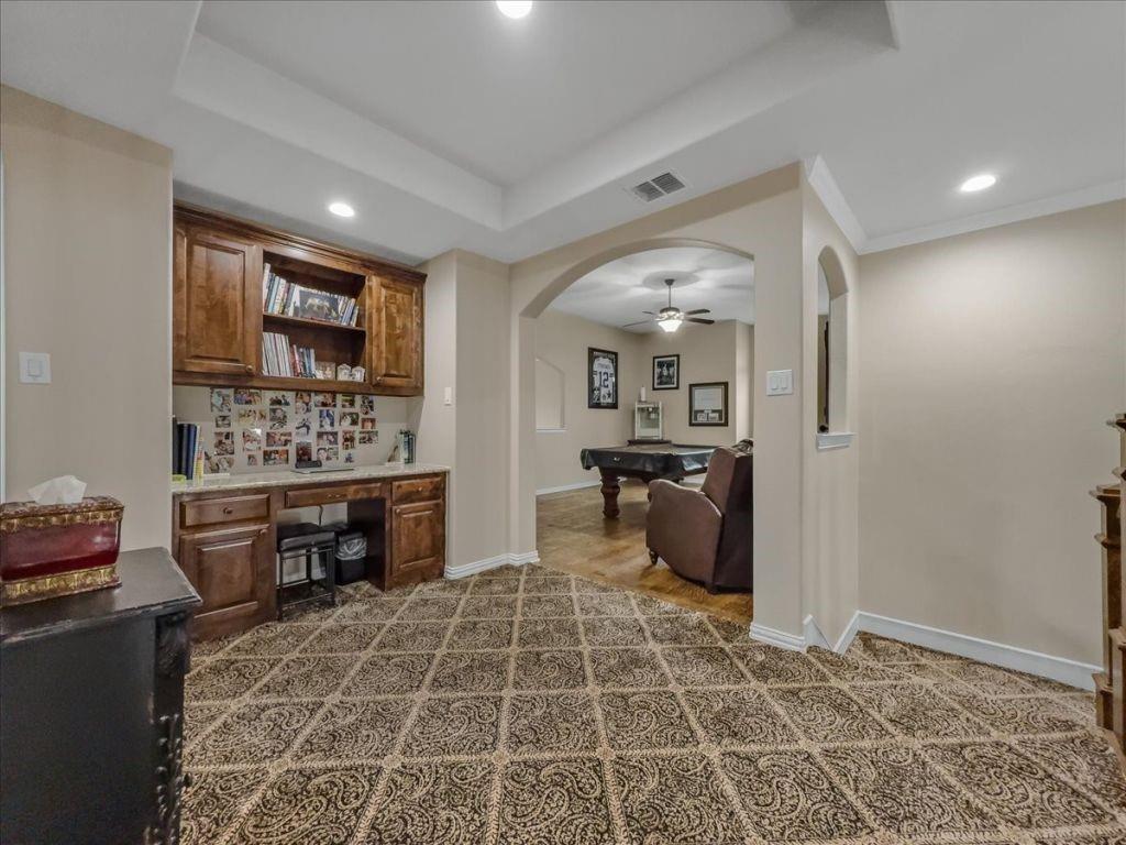 2832 Mona Vale Road Trophy Club, TX 76262 - Photo 24 of 37 a view of a hallway with a living room
