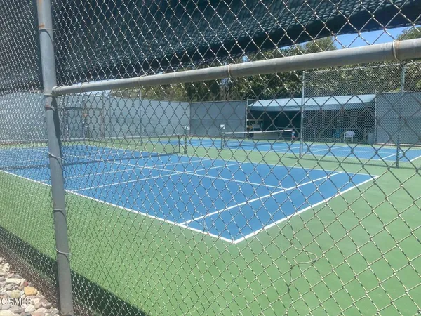 a view of a tennis court