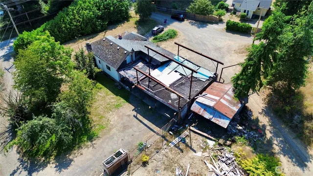 a view of outdoor space and yard
