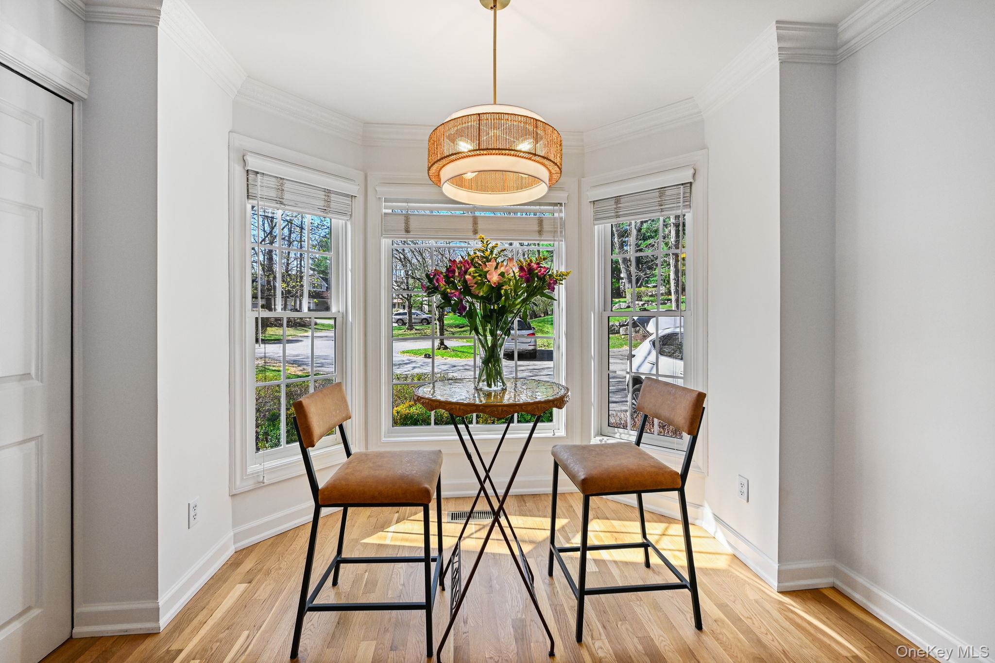 125 Cross River Road Mount Kisco, NY 10549 - Photo 17 of 46 Bright breakfast nook off kitchen, with large picture window