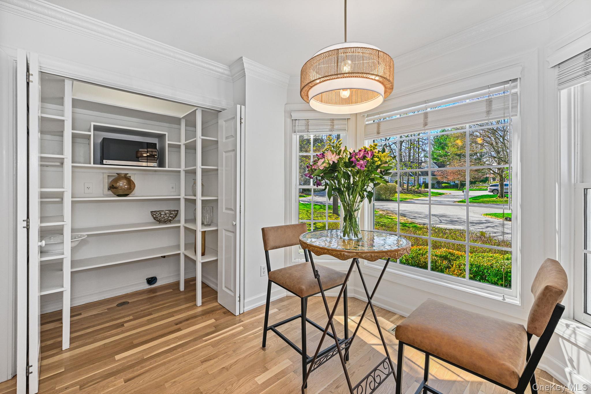 125 Cross River Road Mount Kisco, NY 10549 - Photo 18 of 46 Large walk in pantry with microwave off kitchen