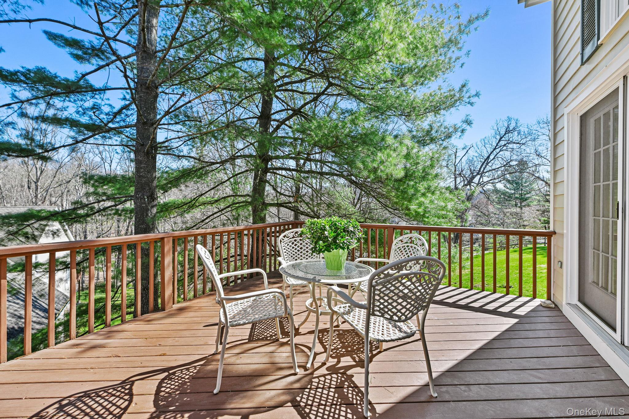 125 Cross River Road Mount Kisco, NY 10549 - Photo 37 of 46 Beautiful large deck off living room