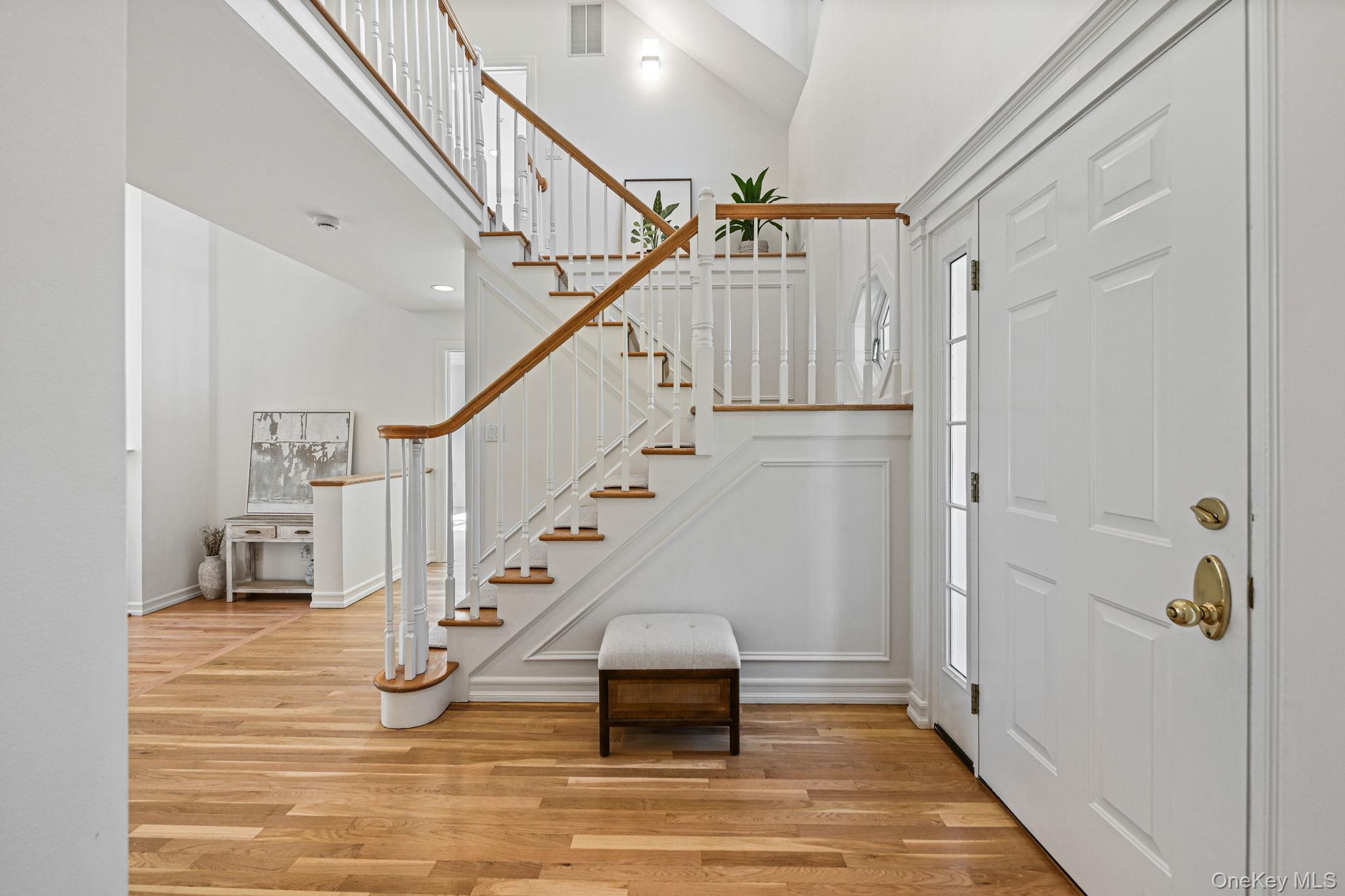 125 Cross River Road Mount Kisco, NY 10549 - Photo 4 of 46 Bright and open entrance foyer with double height ceilings