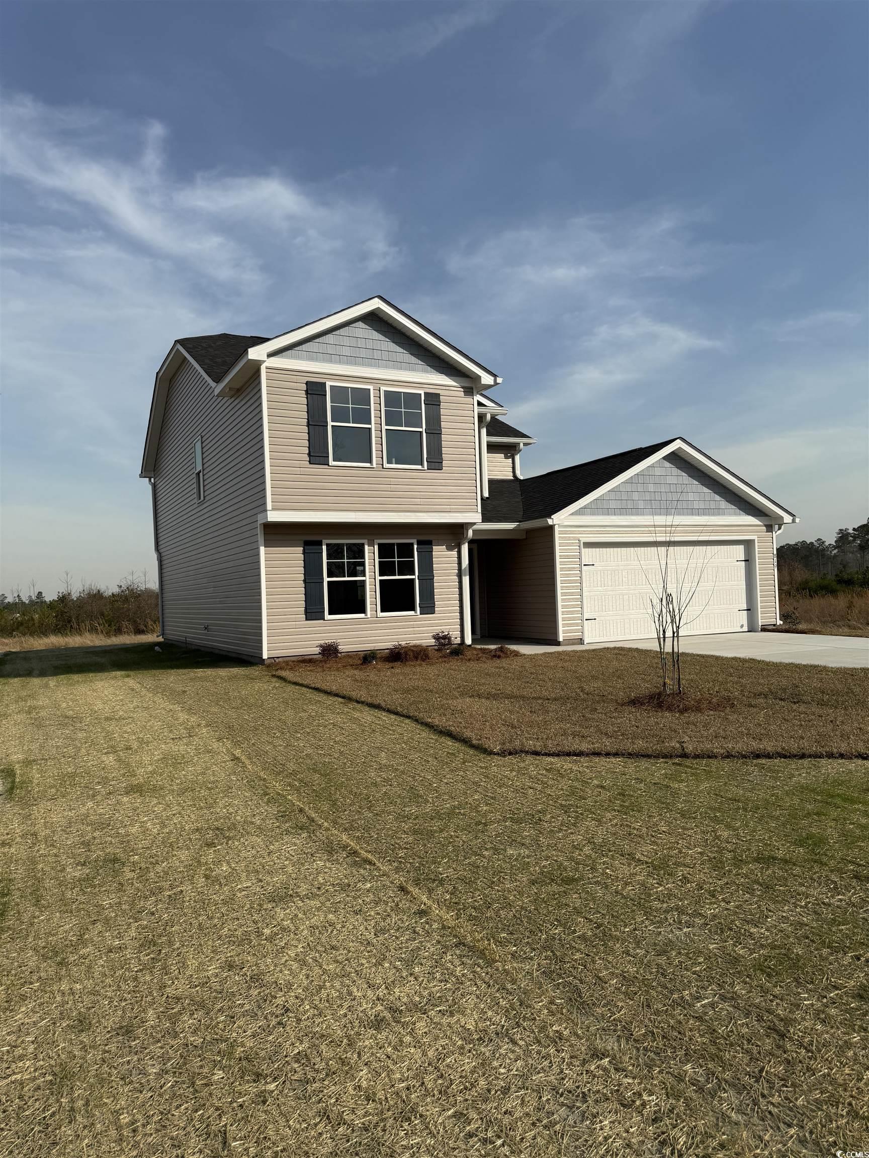 819 Busy Corner Road Conway, SC 29527 - Photo 2 of 24 View of front of property with an attached garage,