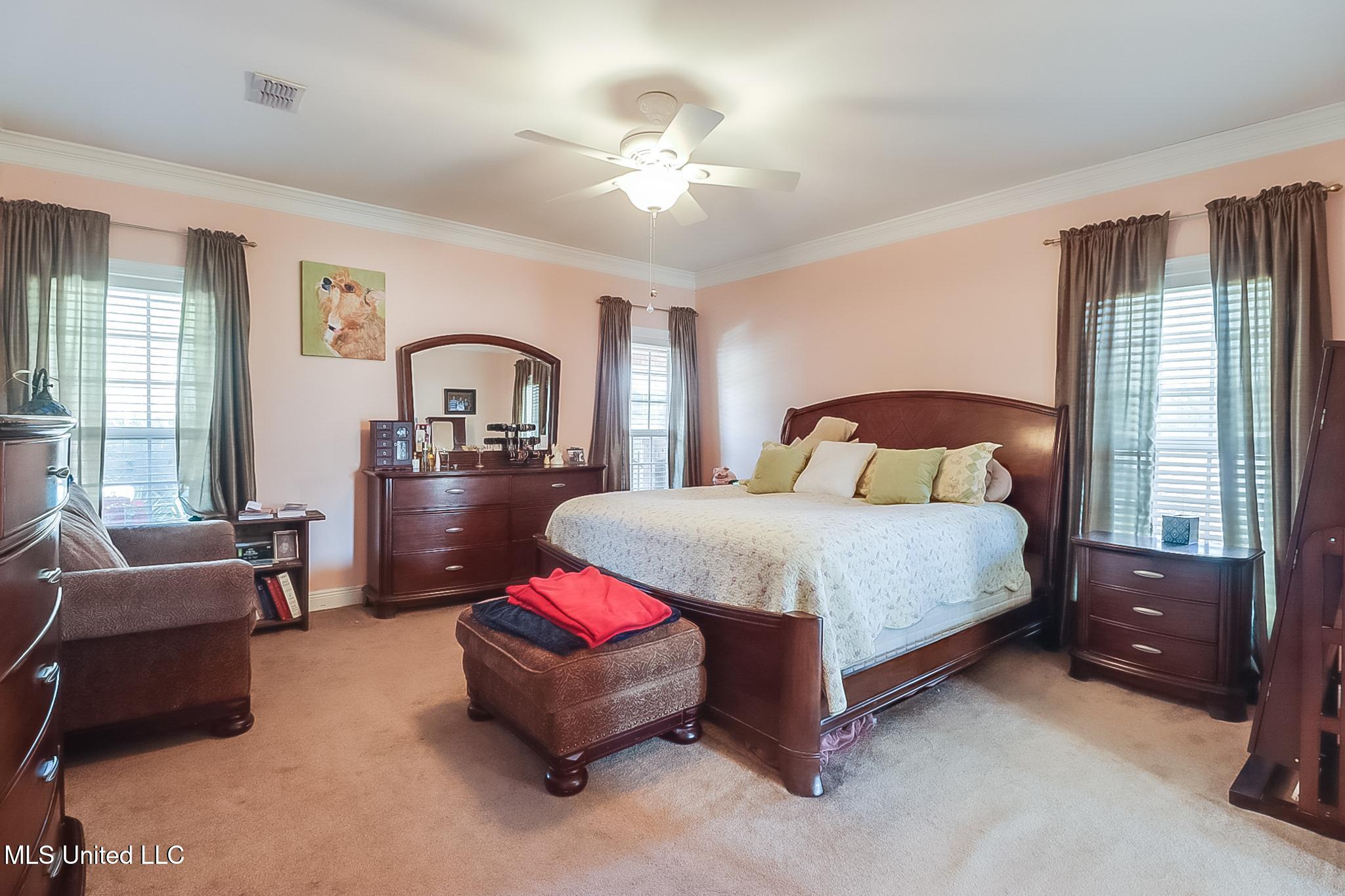 22124 Abbey Road Pass Christian, MS 39571 - Photo 15 of 40 primary bedroom