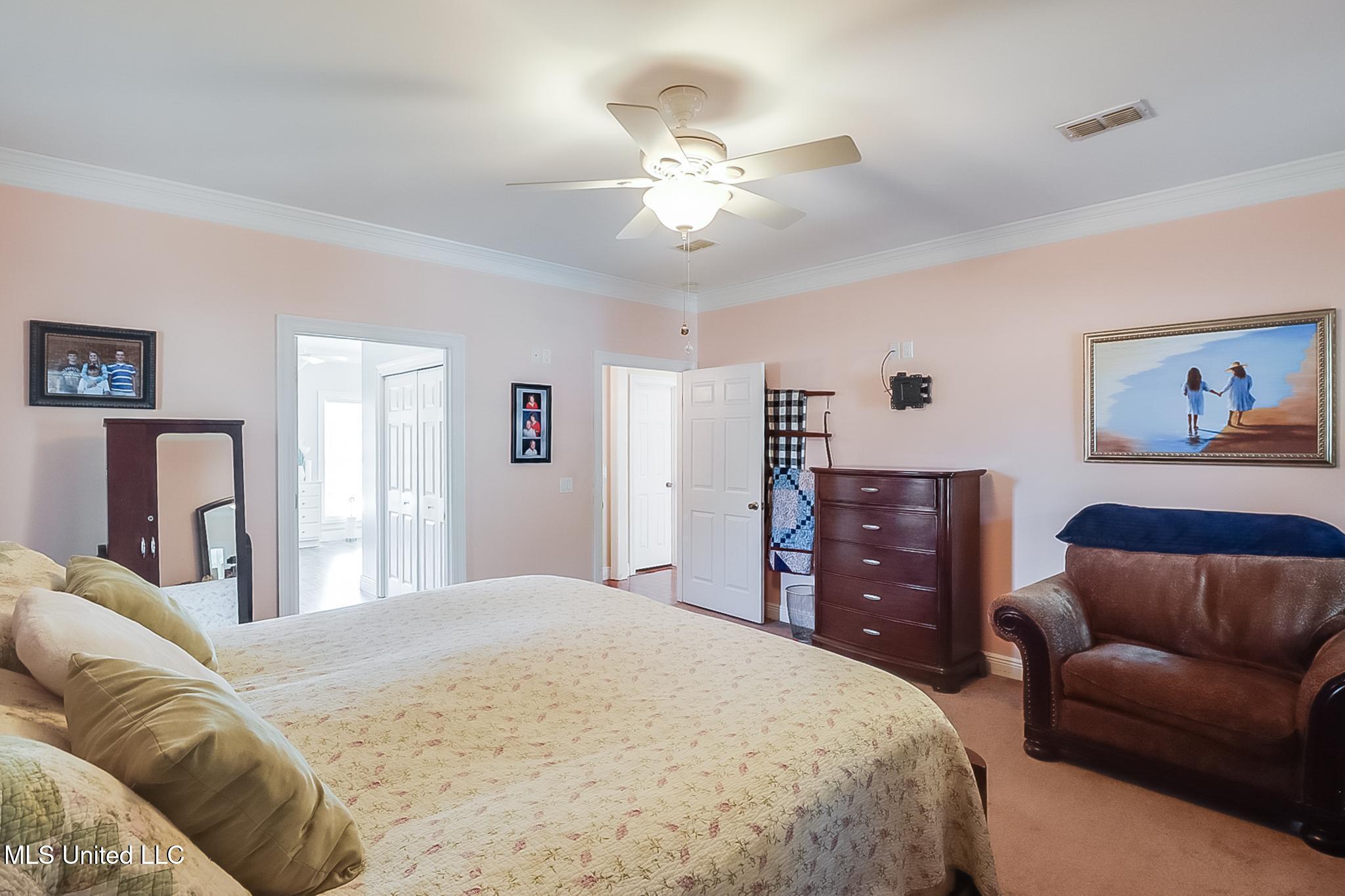 22124 Abbey Road Pass Christian, MS 39571 - Photo 16 of 40 primary bedroom 2