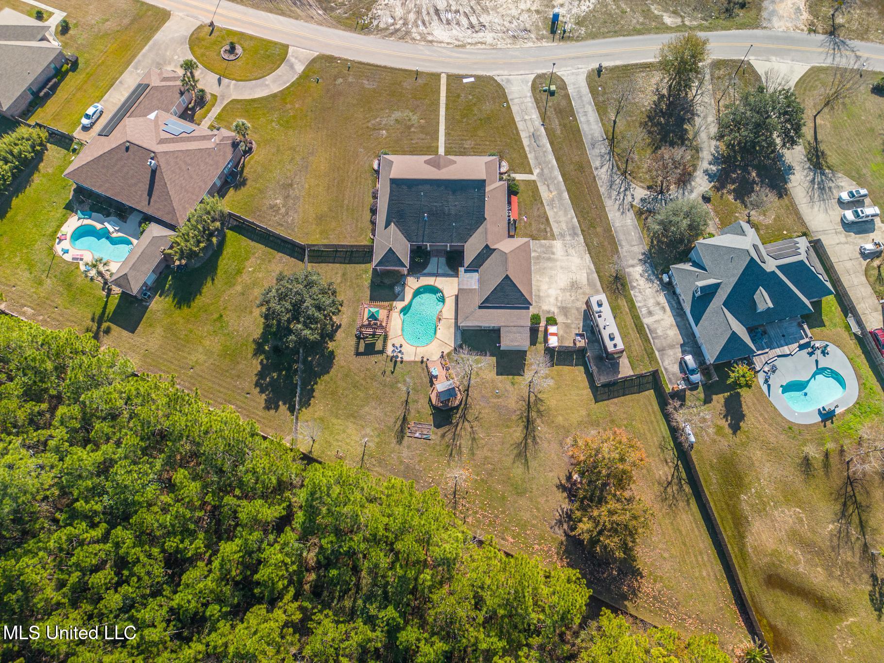 22124 Abbey Road Pass Christian, MS 39571 - Photo 4 of 40 aerial 3
