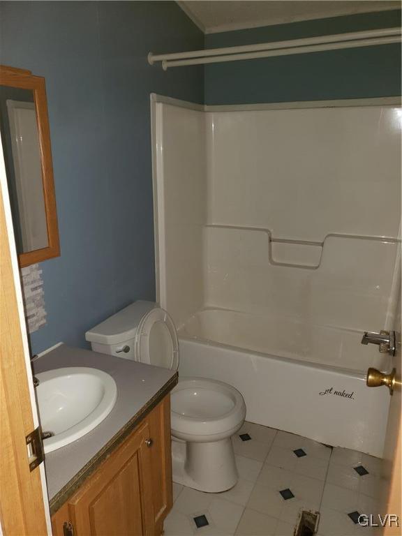 509 School Road Nazareth, PA 18064 - Photo 10 of 13 a bathroom with a granite countertop sink toilet and shower