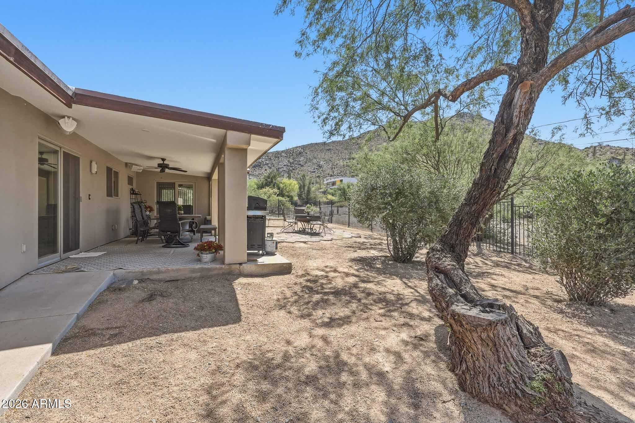 6019 East Blue Ridge Drive Cave Creek, AZ 85331 - Photo 46 of 49 a view of a back yard with green space
