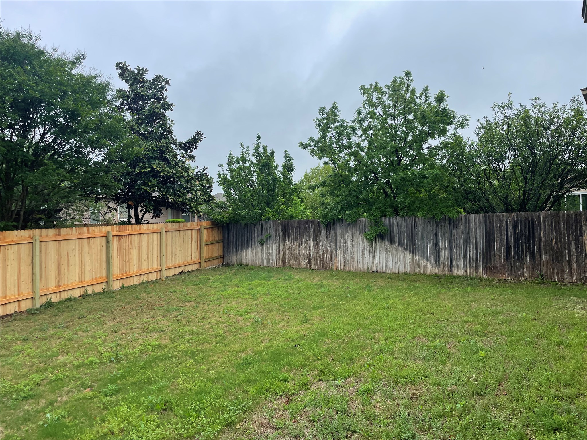 102 Sandy Lyle Cove Round Rock, TX 78664 - Photo 36 of 38 a view of a yard with wooden fence