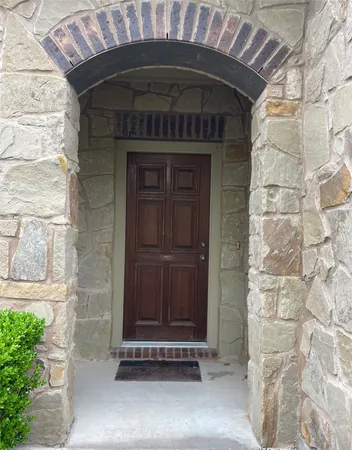 a close view of a fireplace