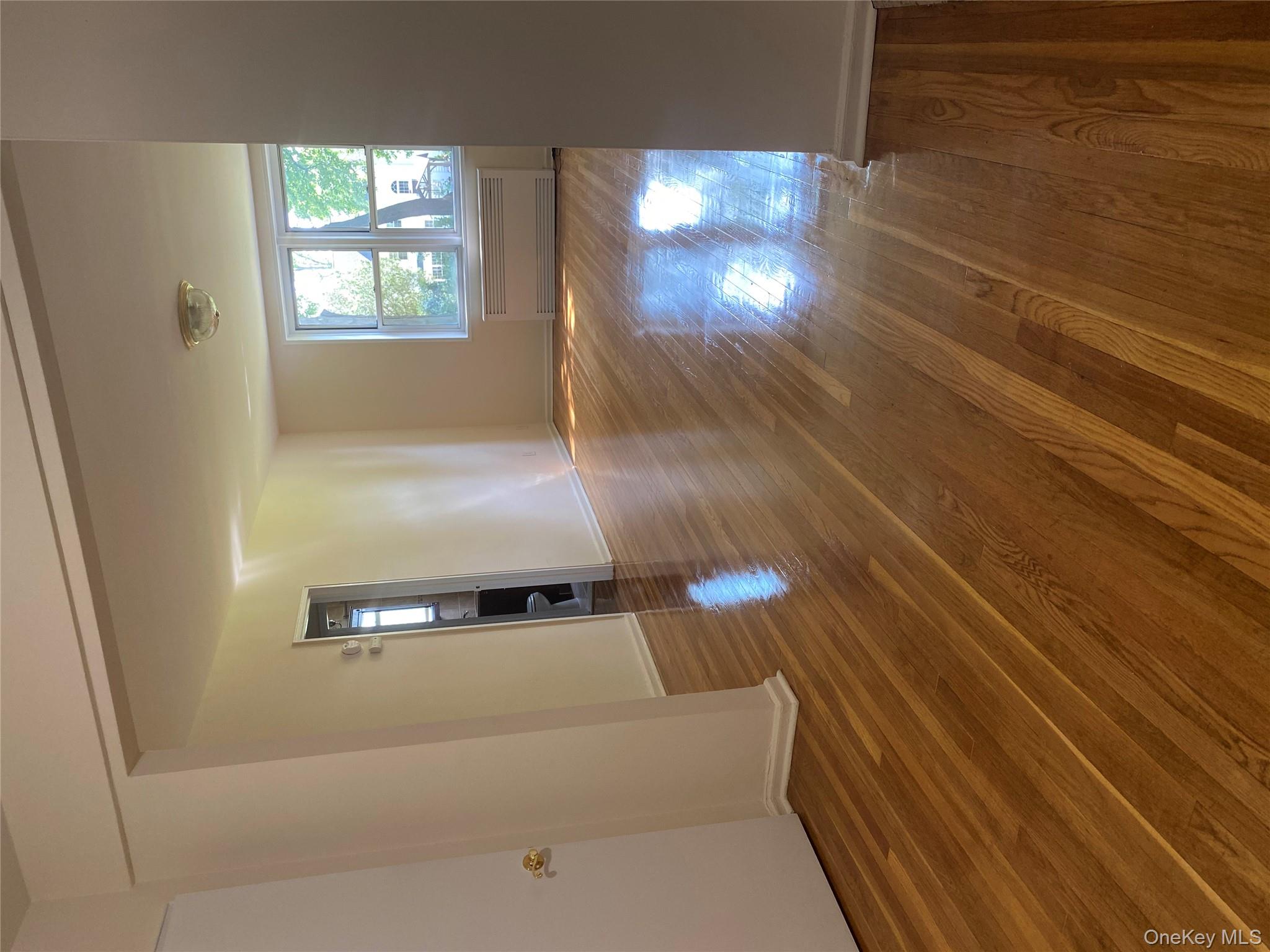 50 South Middle Neck Road, Unit 1B Great Neck, NY 11021 - Photo 2 of 11 an empty room with wooden floor and windows