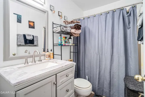 a house view with a outdoor space