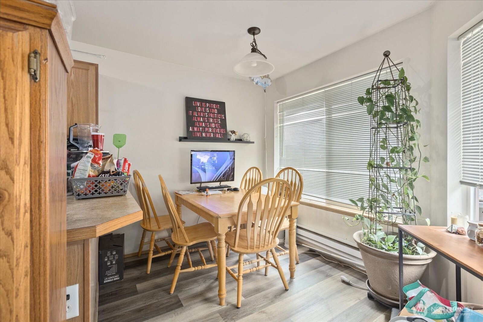 2826 Northeast 8th Street Renton, WA 98056 - Photo 6 of 20 a view of a dining room with furniture window and outside view