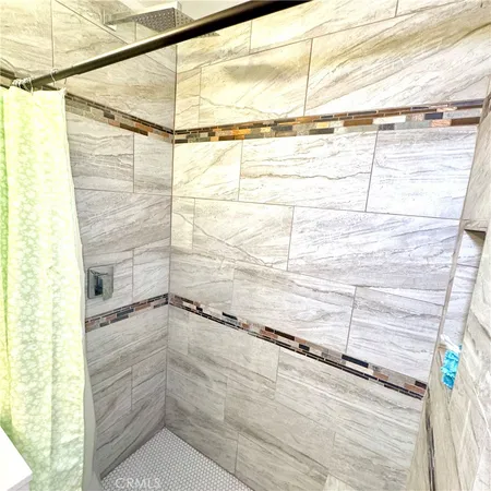 a view of a balcony with an outdoor space