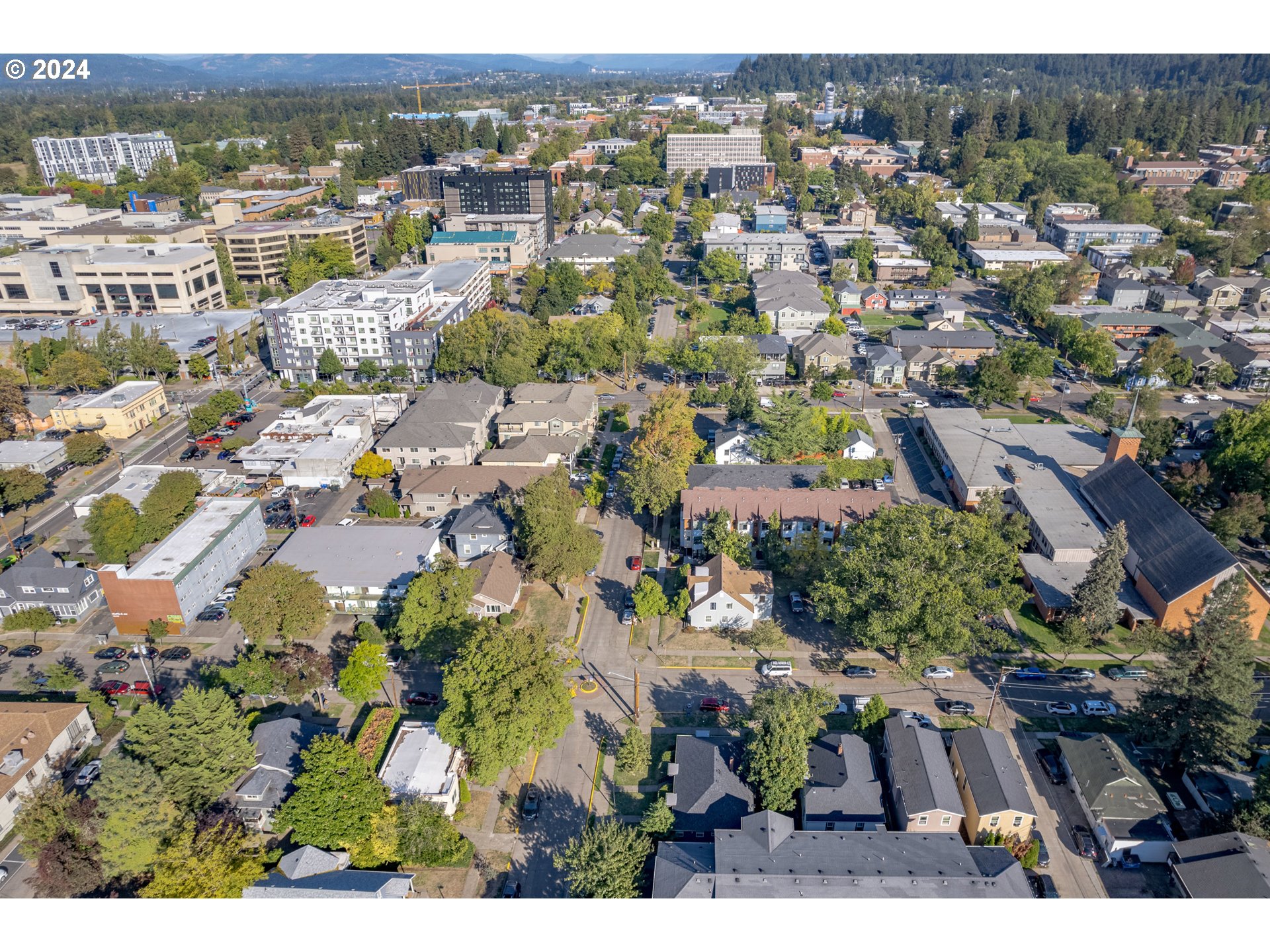 1408 Ferry Street Eugene, OR 97401 - Photo 7 of 20 an aerial view of city