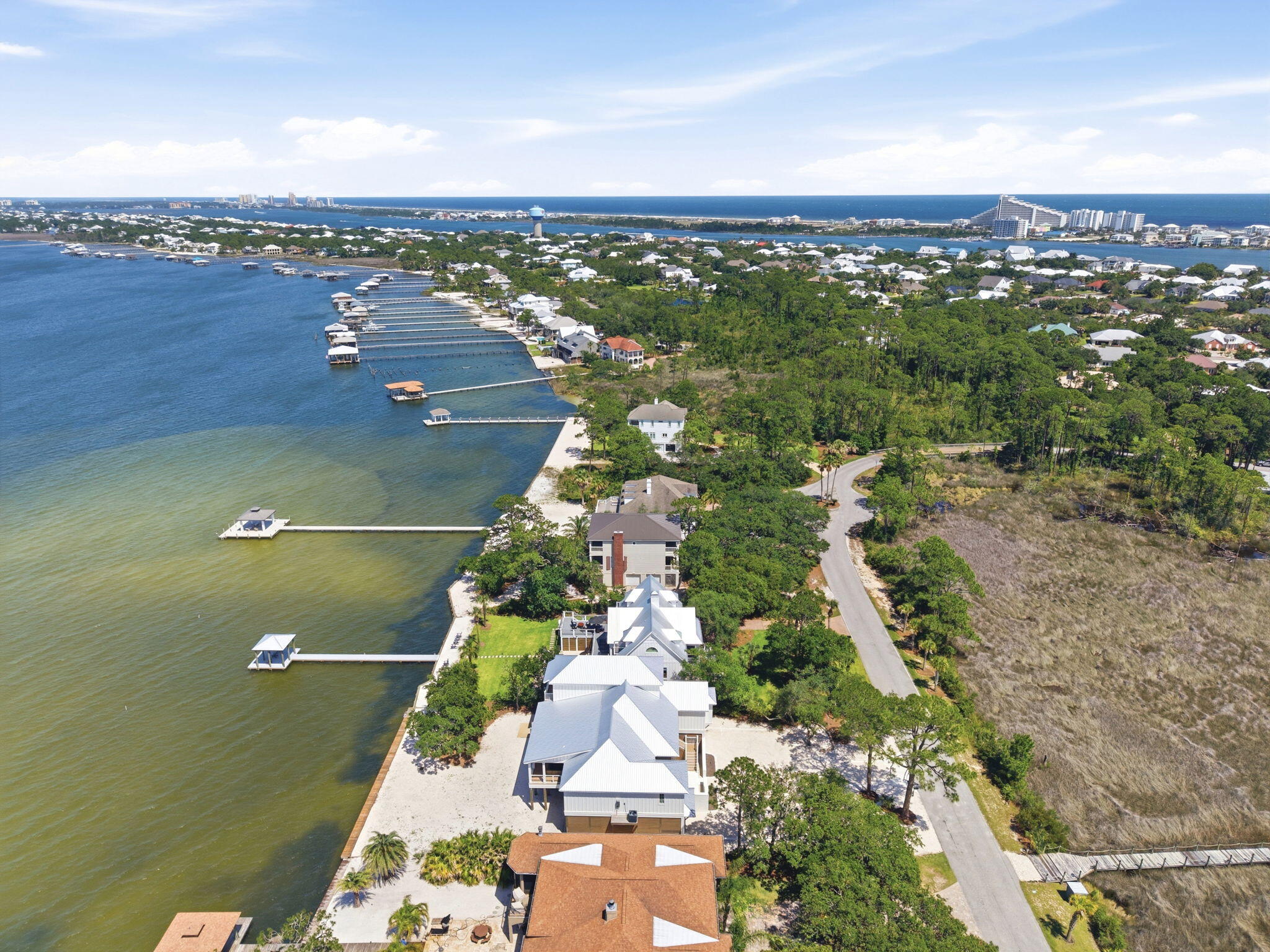 31061 Peninsula Drive Orange Beach, AL 36561 - Photo 85 of 93 an aerial view of a residential houses with outdoor space