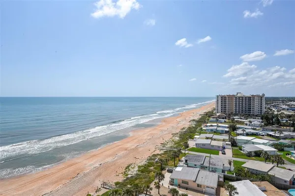 a view of ocean from a balcony