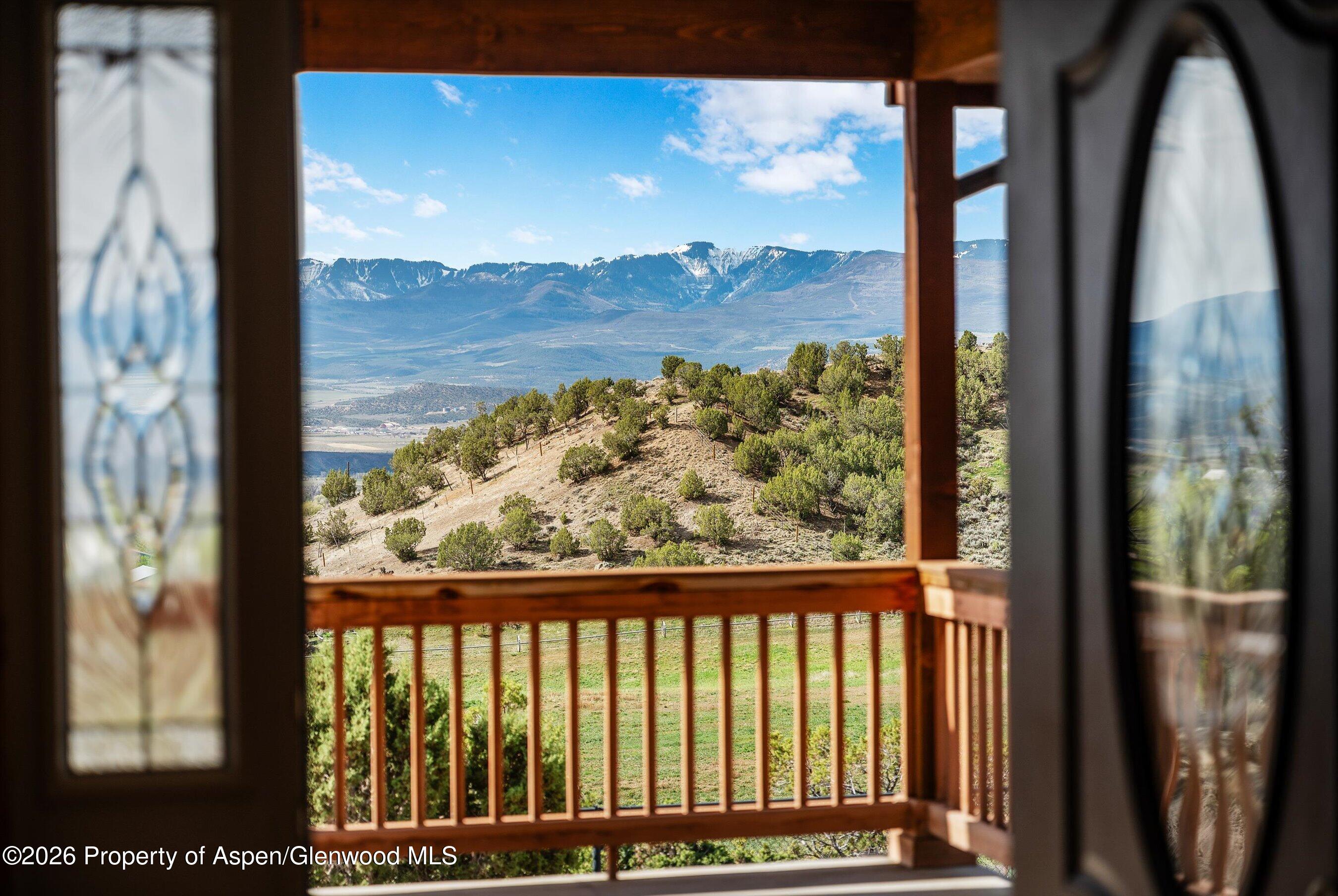 450 Summer Falls Road Silt, CO 81652 - Photo 37 of 50 a view of a from a window