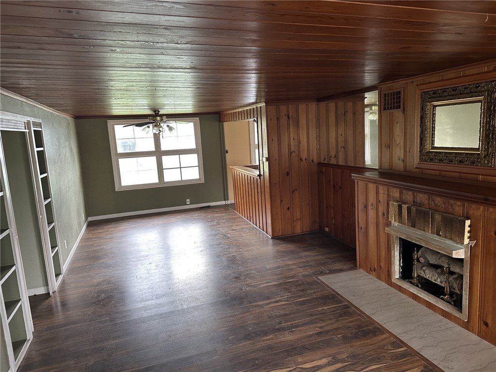 1735 St Louis Bridge Road Decatur, IL 62521 - Photo 9 of 28 living room w fireplace