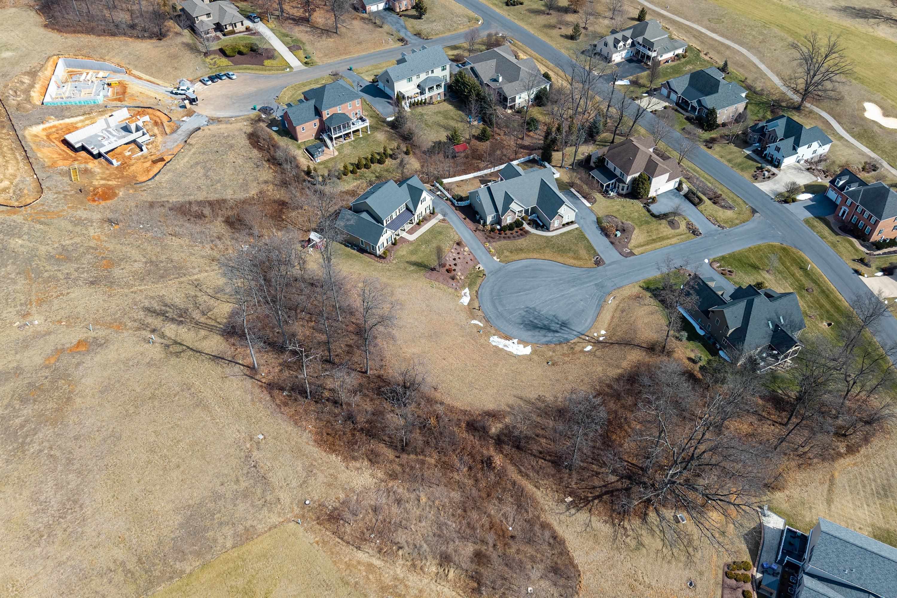 140 Markham Place Harrisonburg, VA 22801 - Photo 26 of 42 an aerial view of a house with a yard