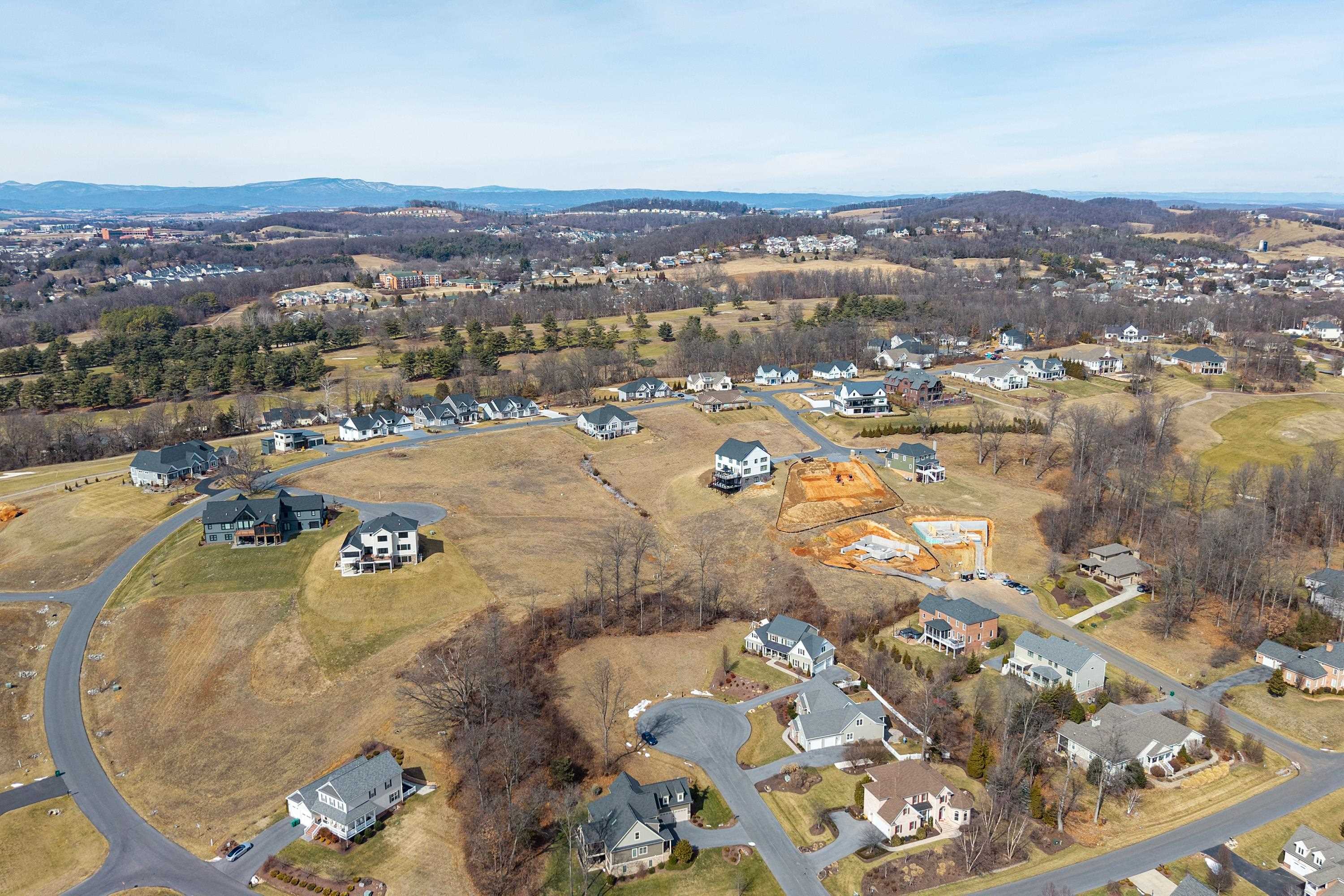 140 Markham Place Harrisonburg, VA 22801 - Photo 39 of 42 an aerial view of residential houses with outdoor space