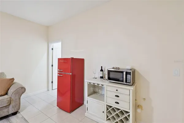 a view of a livingroom with furniture