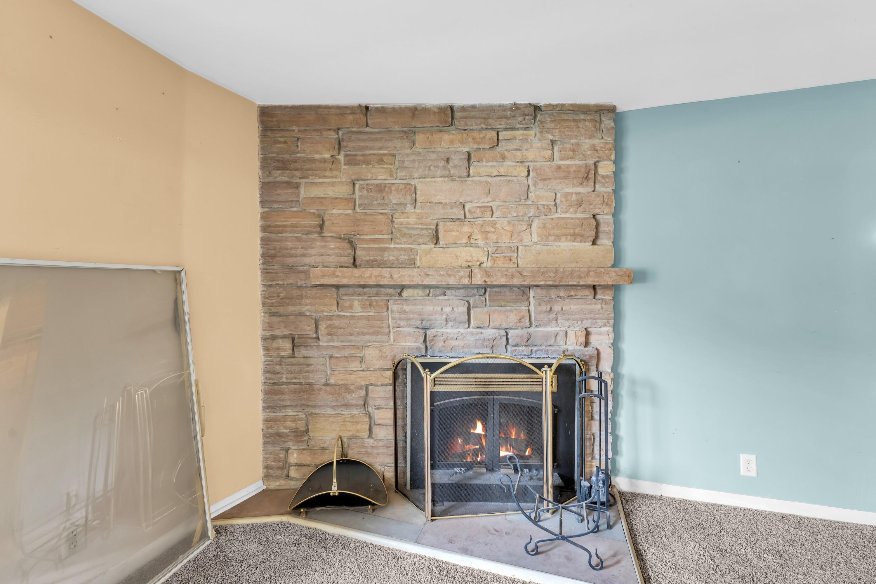 301 East 4 Mile Road Wind Point, WI 53402 - Photo 11 of 37 Natural Fireplace