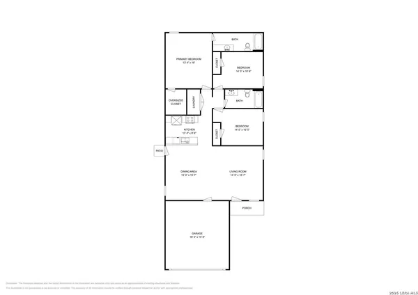 $1,369 | 8525 Amistad Cove, Converse, TX 78109