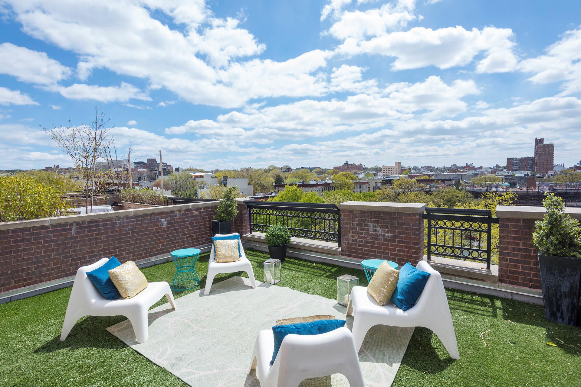 347 3rd Street, Unit C5B Brooklyn, NY 11215 - Photo 1 of 1 a view of a chairs and table in the back yard