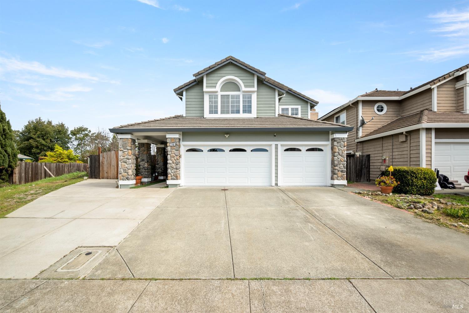 248 Glenview Circle Vallejo, CA 94591 - Photo 1 of 1 a view of a house with a yard and large parking space