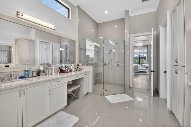 an aerial view of multiple houses with yard