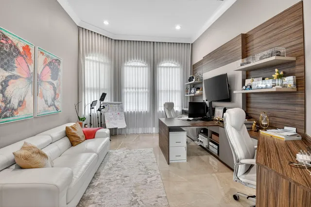 a view of a tennis court