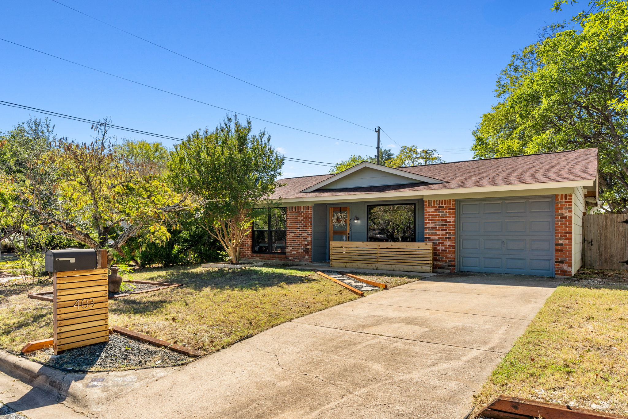 403 Gate Tree Lane Austin, TX 78745 - Photo 3 of 30 a view of a house with a patio