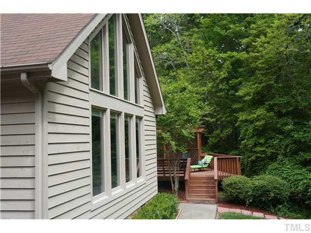 6404 Pernod Way Raleigh, NC 27613 - Photo 18 of 24 Outside view of family room windows.