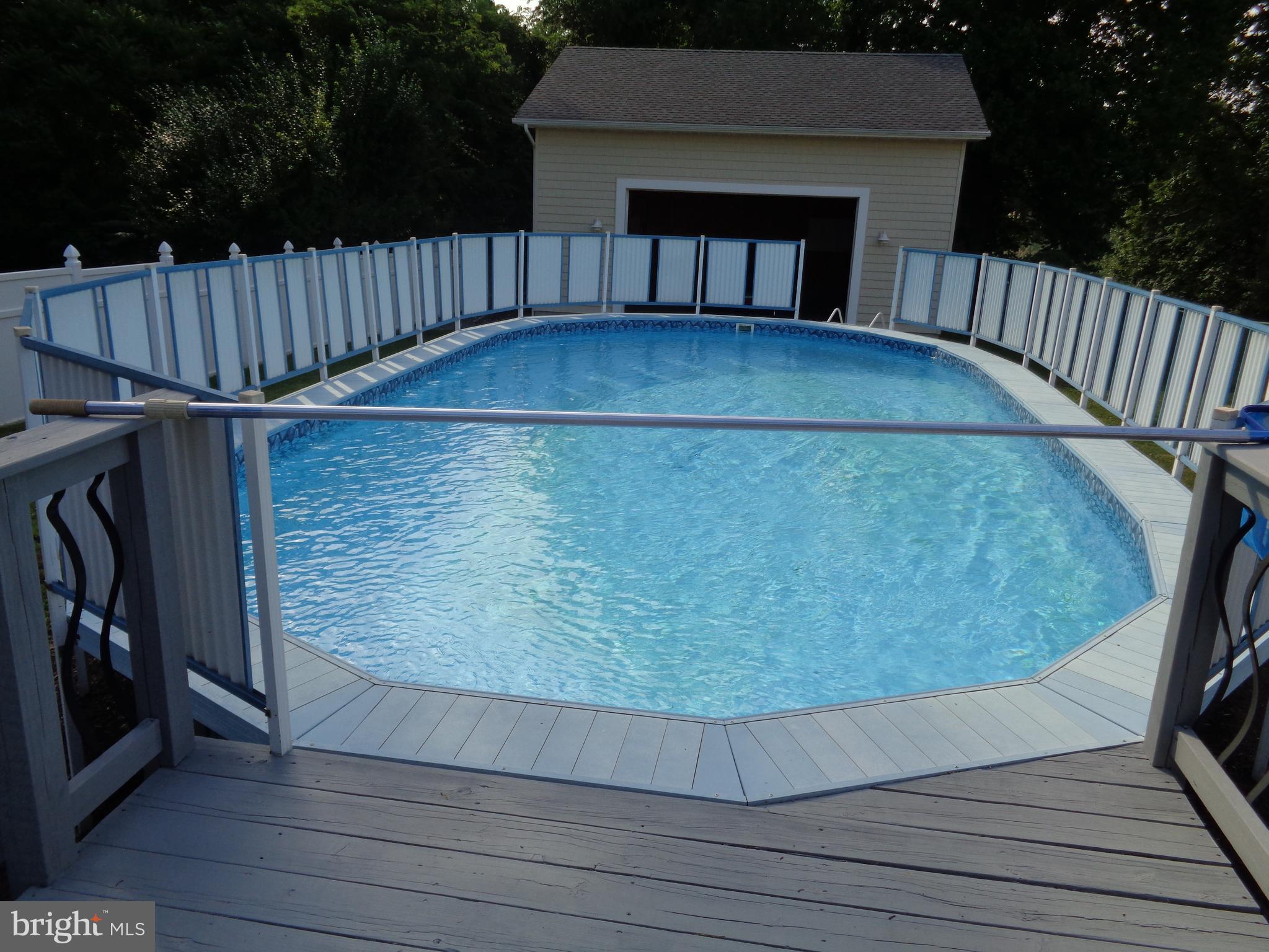 246 Arundel Road Pasadena, MD 21122 - Photo 25 of 27 Pool is picture perfect and ready to enjoy