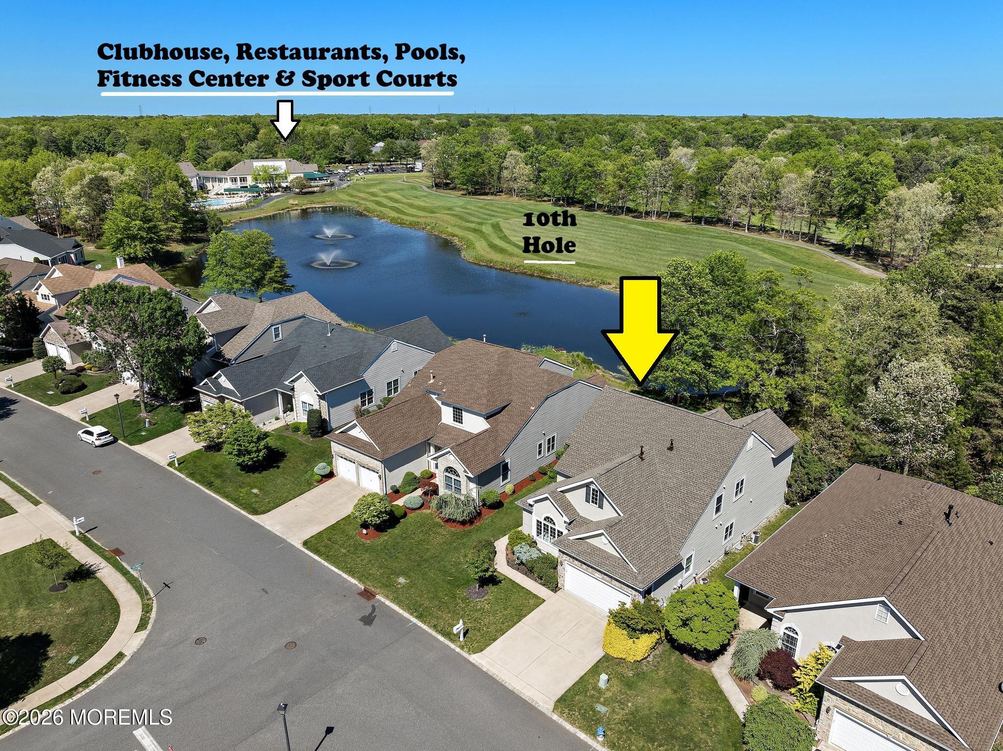 23 Congressional Road Jackson, NJ 08527 - Photo 1 of 65 an aerial view of a house with a garden