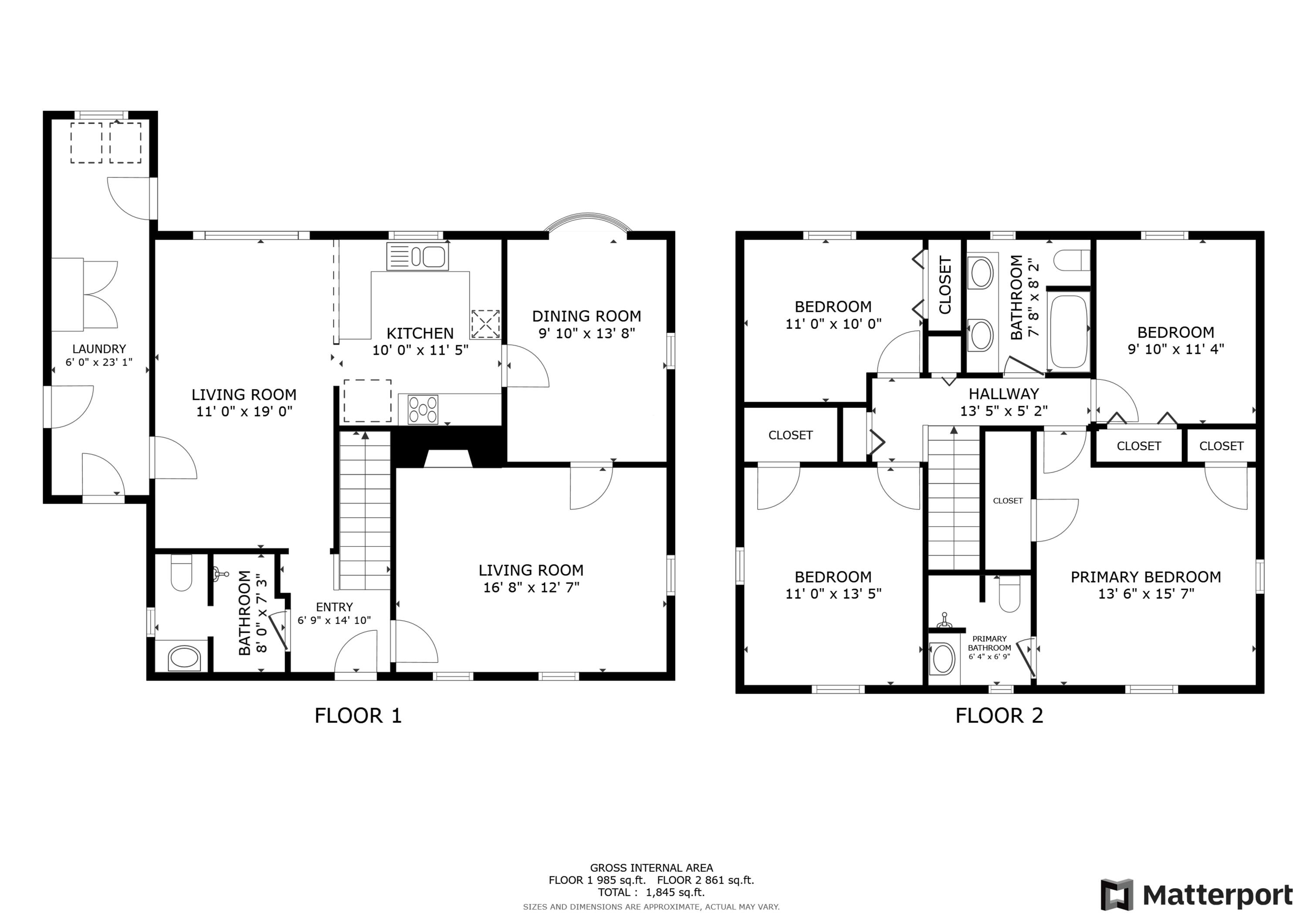 15 Roaring Rock Road York, ME 03909 - Photo 60 of 60 15_Roaring_Rock_Rd-_Floor_plan_1