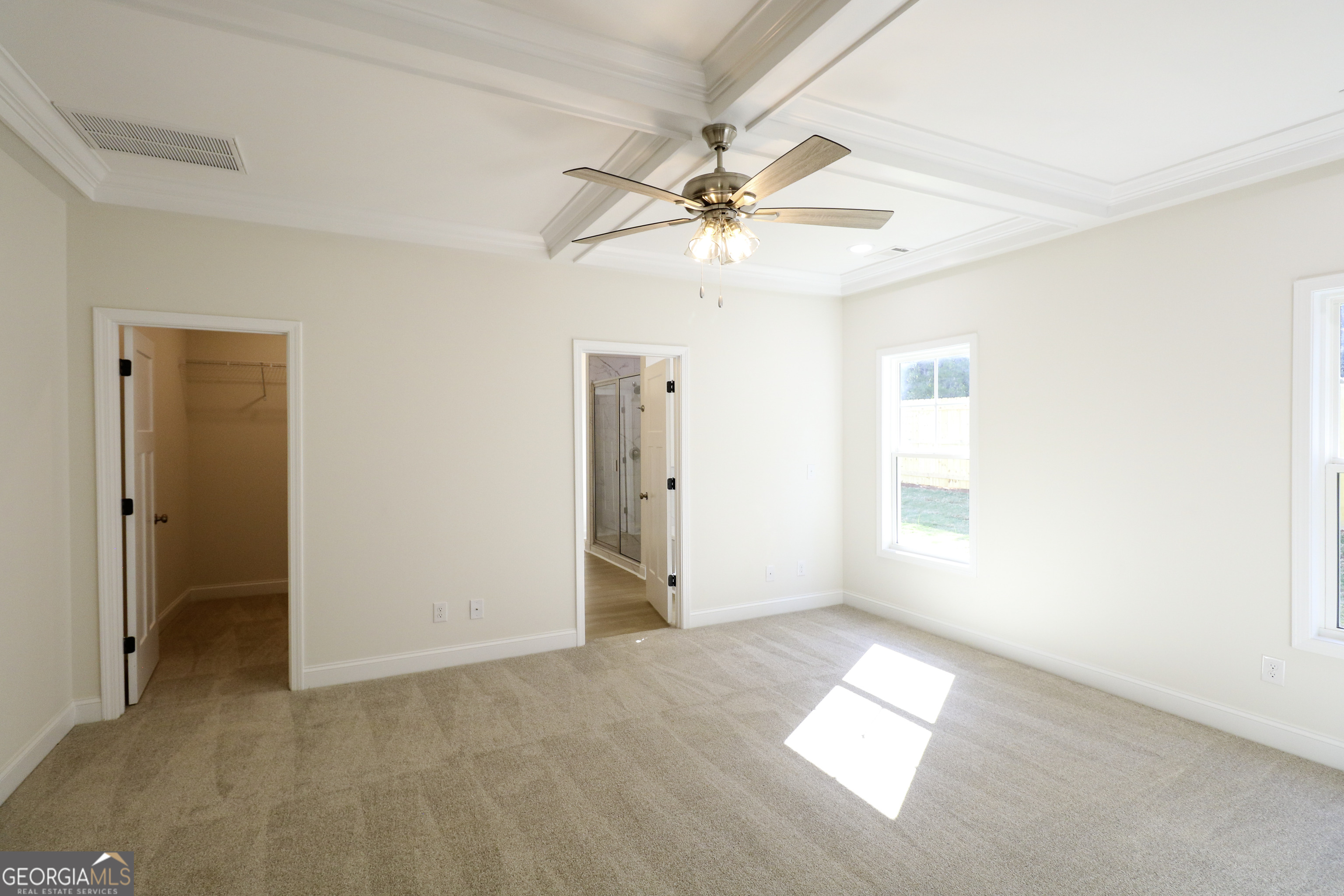 115 Sutter Butte Place Bonaire, GA 31005 - Photo 22 of 38 a view of empty room with window and ceiling fan
