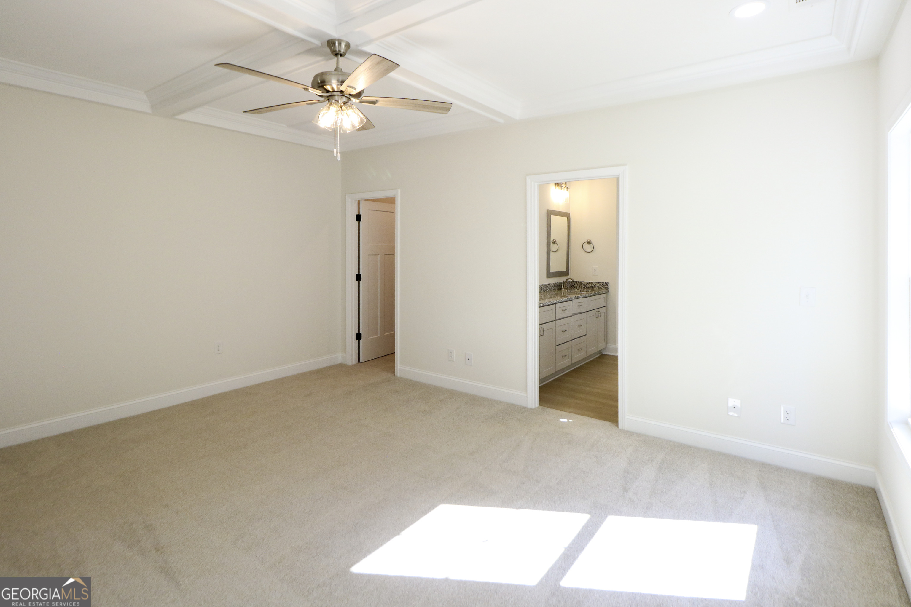 115 Sutter Butte Place Bonaire, GA 31005 - Photo 24 of 38 an empty room with fan and entryway