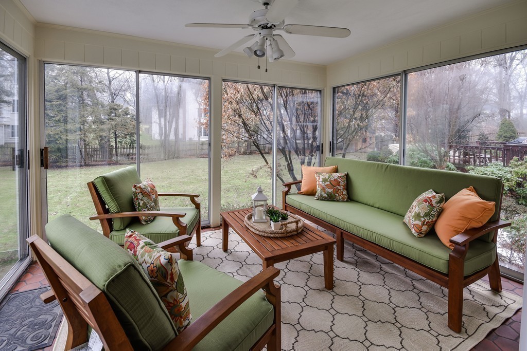 33 Oakridge Road Wellesley, MA 02481 - Photo 22 of 27 a living room with furniture and a large window