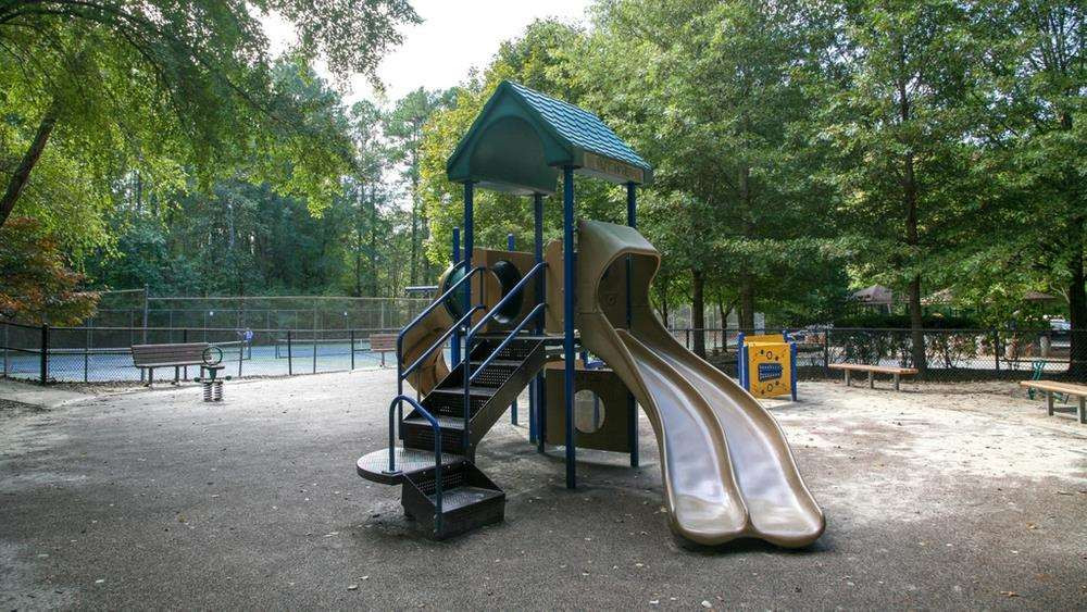 509 Compton Road Raleigh, NC 27609 - Photo 28 of 30 Eastgate Park playground and Tennis Courts Eastgate Park