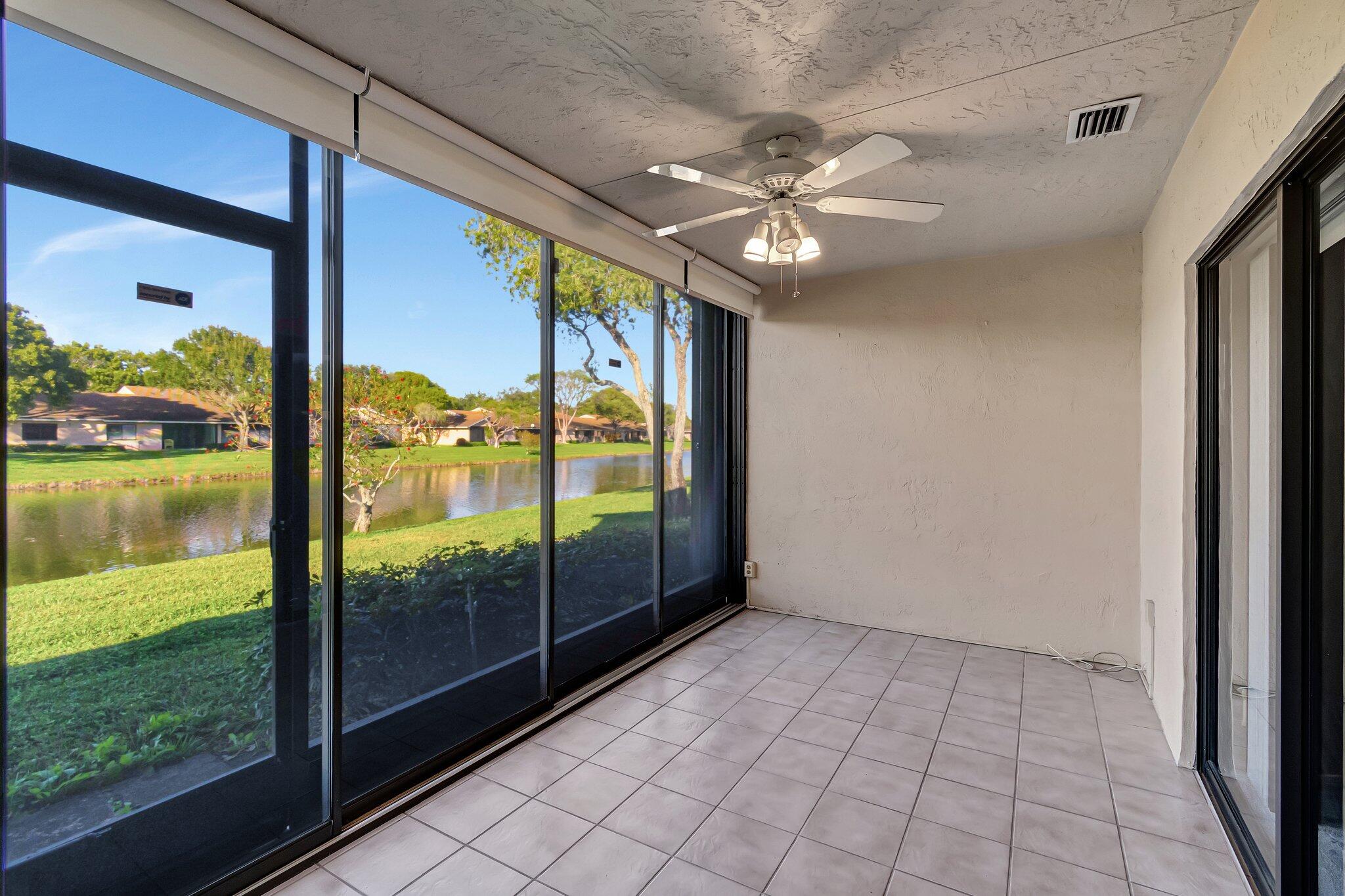 8289 Summersong Terrace, Unit H Boca Raton, FL 33496 - Photo 16 of 54 FLORIDA ROOM/PATIO