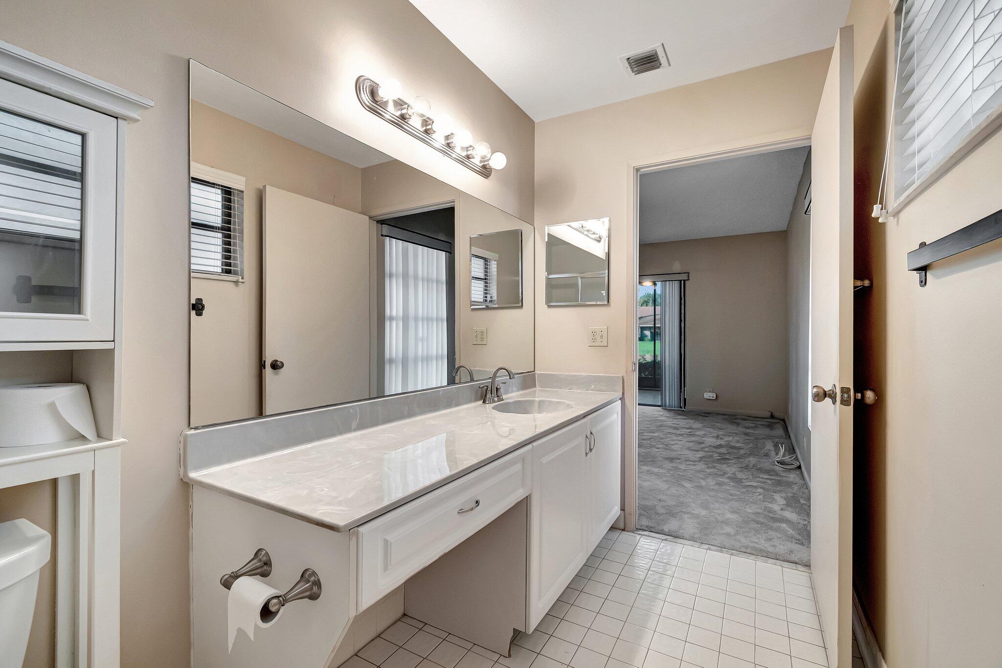 8289 Summersong Terrace, Unit H Boca Raton, FL 33496 - Photo 24 of 54 MASTER BATHROOM