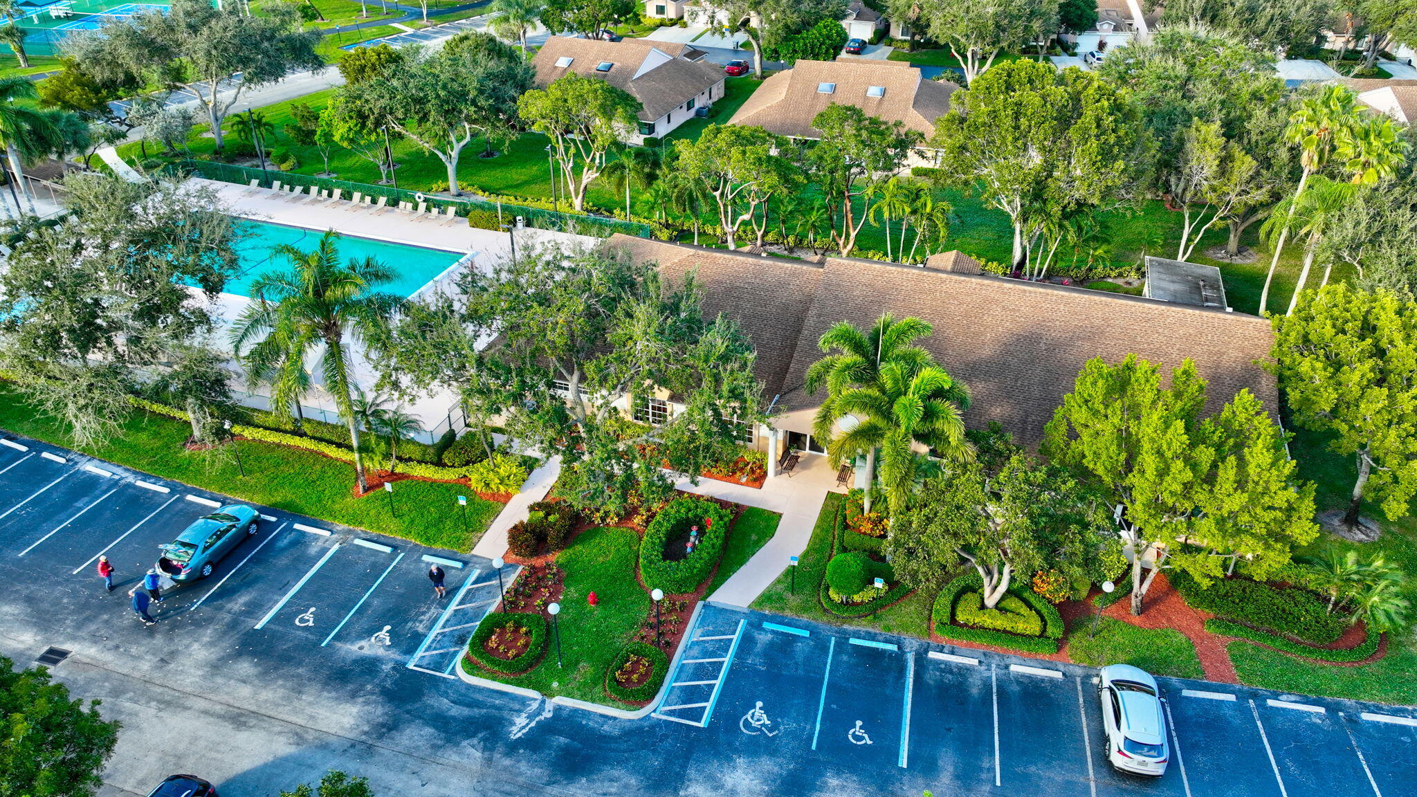 8289 Summersong Terrace, Unit H Boca Raton, FL 33496 - Photo 41 of 54 PARKSHORE CLUB HOUSE