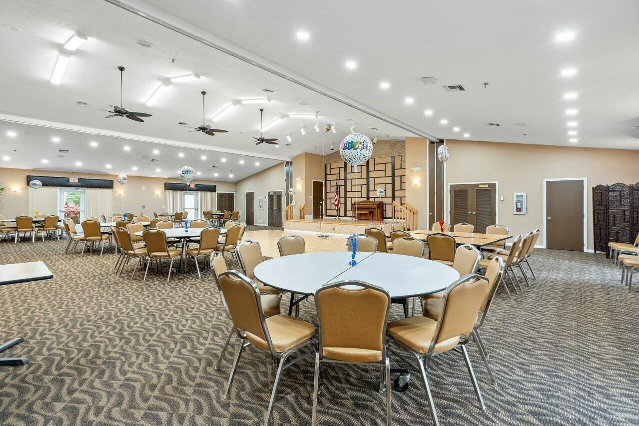 8289 Summersong Terrace, Unit H Boca Raton, FL 33496 - Photo 48 of 54 PARTY ROOM/CARD ROOM