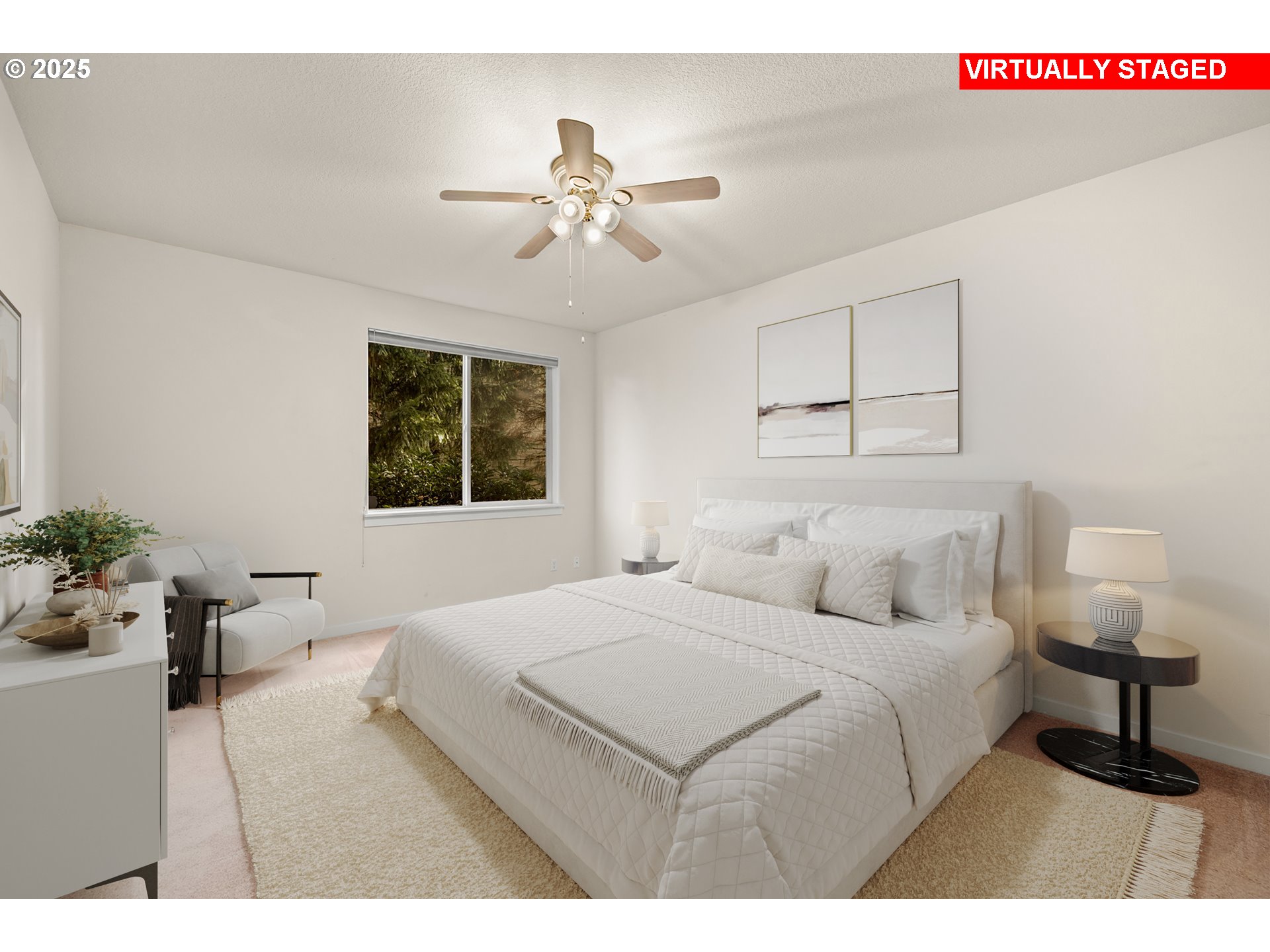 384 Southwest 105th Terrace Portland, OR 97225 - Photo 16 of 30 a bedroom with a bed and window