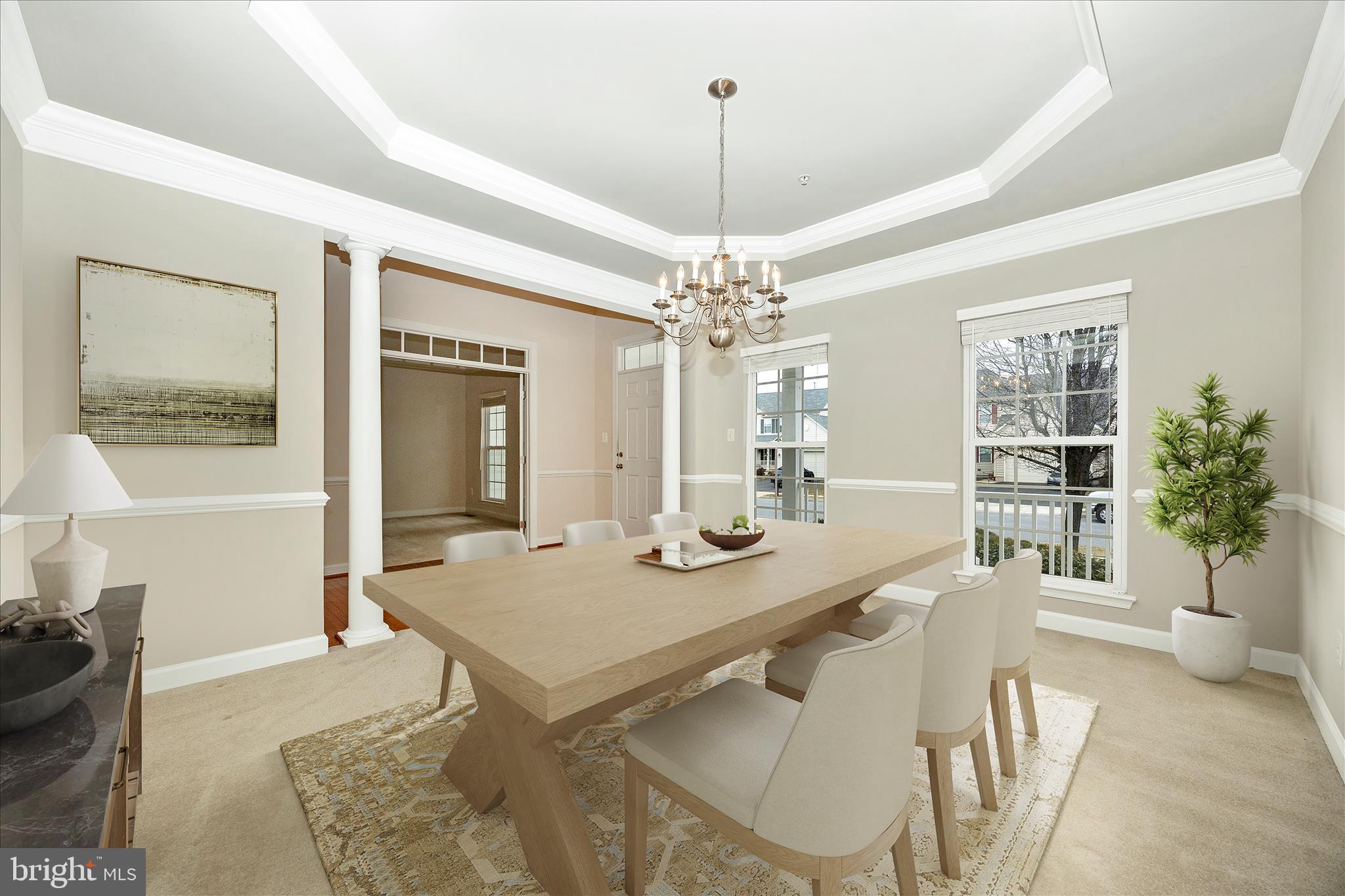 118 Sunlight Court Frederick, MD 21702 - Photo 8 of 54 Dining Room Virtually Staged